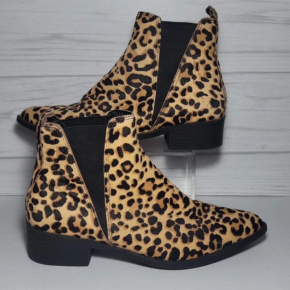 Steve Madden Jerry Calf hair booties - Picture 3 of 6